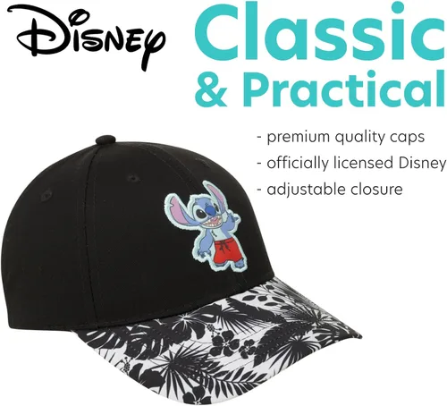 Miniatura 3 de Disney Unisex Lilo & Stitch Hat - Snap Back Baseball Cap, Dad Hat, Mom Hat