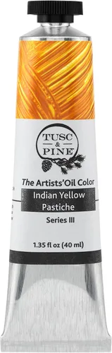 Miniatura 117 de Tusc & Pine Pintura al óleo Artist – Alizarin Crimson, 1.4 fl oz, sin amarilleo, consistencia rica y cremosa, carga máxima de pigmento, pinturas al