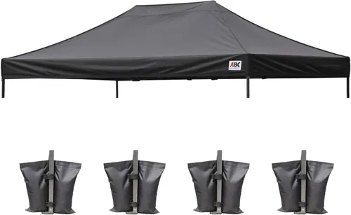 Miniatura 29 de ABCCANOPY - Toldo de repuesto para carpa desplegable (10x10 pies, beige)