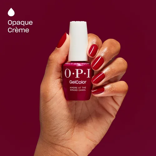 Miniatura 4 de OPI GelColor - Esmalte de uñas de gel LED Cure Tonos rojos Brillo de calidad de salón de belleza de larga duración Fácil de quitar Vegano