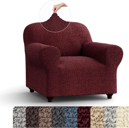 Miniatura 17 de PAULATO BY GA.I.CO. Funda para silla - Funda para sillón - Funda desmontable para sillón - Funda de tela de algodón - 1 pieza, protector de muebles