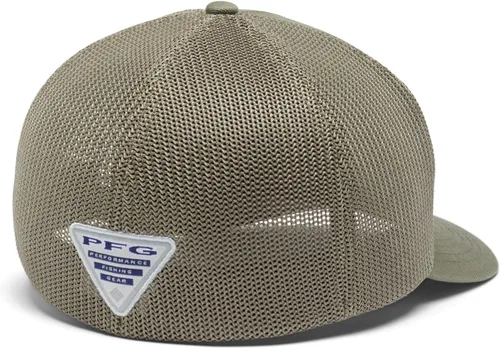 Miniatura 538 de Columbia - Gorra de malla con bandera con árboles unisex para adultos, corona alta