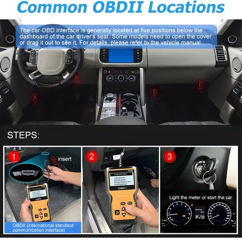 Miniatura 6 de Herramienta de escaneo OBD2 para auto, lector de códigos de falla del motor del vehículo, herramienta de escaneo de diagnóstico CAN, comprueba