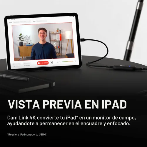 Miniatura 8 de Elgato Cam Link 4K - Tarjeta de captura externa para DSLR y videocámara, ActionCam como cámara web, reunión/transmisión/grabación en 1080p60