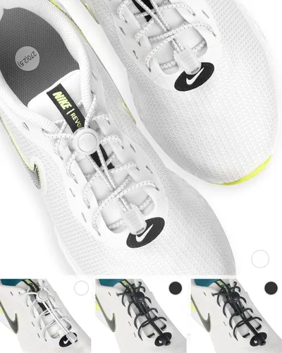 Miniatura 2 de Cordones elásticos para zapatos sin atar, cordones para adultos y niños, 4 pares, cuerdas de zapatos resistentes para tenis