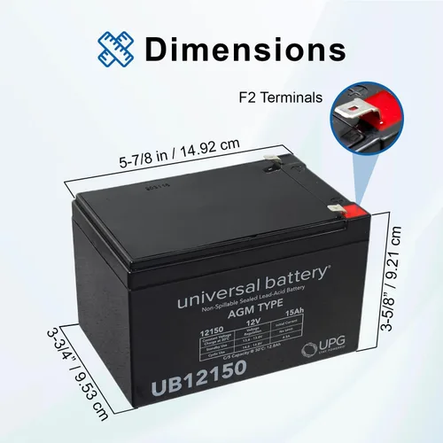 Miniatura 3 de AlveyTech Paquete de baterías prémium de 36 voltios para el triciclo eléctrico Razor DXT