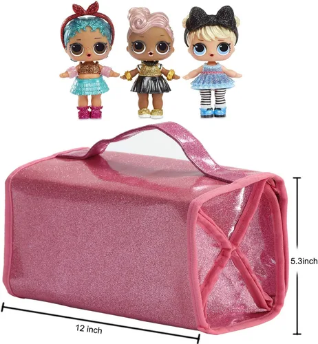 Miniatura 4 de Leeche Estuche de almacenamiento y exhibición para muñecas compatible con todas las muñecas LOL Surprise, organizador de almacenamiento fácil