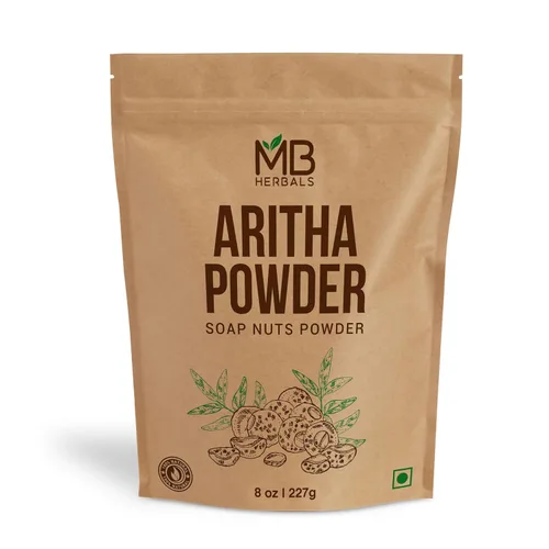 Miniatura 3 de MB Herbals Aritha Powder 16 oz 1 LB 100% puro y orgánico cultivado (silvestre) Jabón en polvo de nuez Champú y acondicionador natural