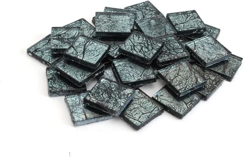 Miniatura 18 de Azulejo de mosaico de lámina de 3/4 de pulgada (0.787 in), 1 libra (bolsa de 16 onzas) (1 libra, naranja)