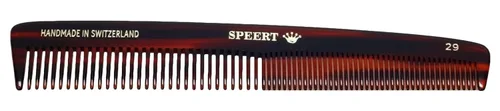Miniatura 31 de #10 Peine de dientes estrechos hecho a mano Tortuga Havana Acetato fino recto fino desenredante Parting Grooming Teasing Peluquería Peluquería