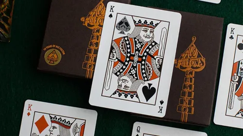 Miniatura 3 de Murphy's Magic Supplies, Inc. ACE FULTON'S - Cartas de juego de tabaco marrón de 10 años