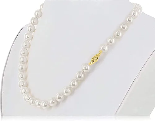 Miniatura 3 de Collar de oro blanco o amarillo de 14 quilates