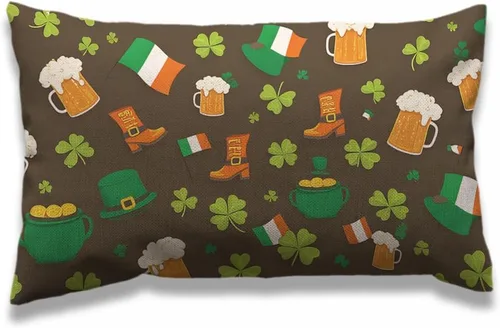 Miniatura 23 de AOYEGO Funda de almohada de cactus de 12 x 20 pulgadas, diseño de flores de cactus, plantas del desierto, botánica, rectangular, fundas de almohada