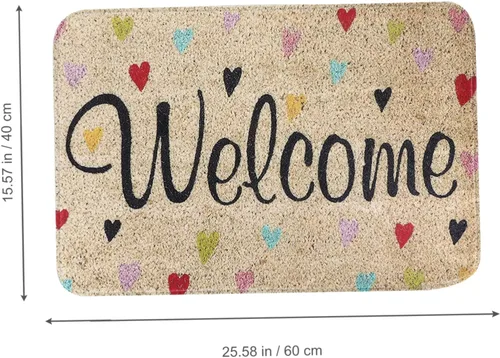 Miniatura 3 de Tapete de bienvenida absorbente de agua, antideslizante, para baño, cocina, pasillo, material suave para uso doméstico, 1 unidad