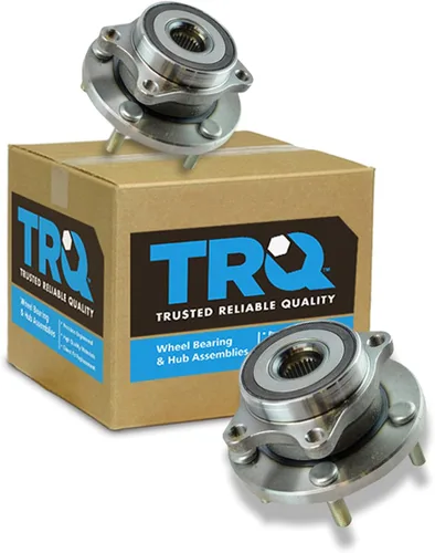 Miniatura 112 de TRQ Juego de buje y rodamiento trasero de 2 piezas compatible con Audi TT 2000-2006 TT Quattro, Volkswagen Beetle 1998-2010, Golf 1998-2005, Jetta