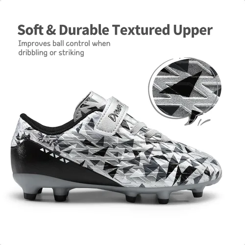 Miniatura 5 de DREAM PAIRS Zapatos de fútbol para niños y niñas, zapatos de fútbol para niños pequeñosniños grandes