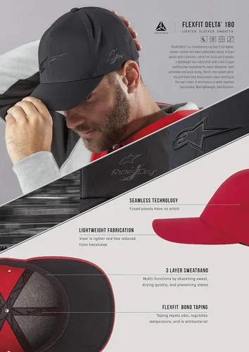Miniatura 7 de Alpinestars Men's Corp Shift Delta Hat Hat
