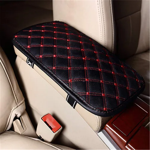 Miniatura 8 de Funda para consola central de coche, universal, de cuero sintético, reposabrazos para auto, protector de reposabrazos de consola central, apto
