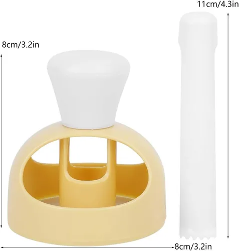 Miniatura 3 de Zerodis Máquina para hacer donas, cortador de panqueques para el hogar, postres, donas, galletas, pastel, herramienta de bricolaje, dispensador