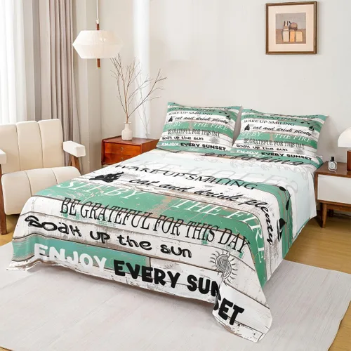 Miniatura 12 de Erosebridal Juego de sábanas de ancla náutica, sábanas de brújula oceánica, tamaño individual para niños, adolescentes, adultos, decoración