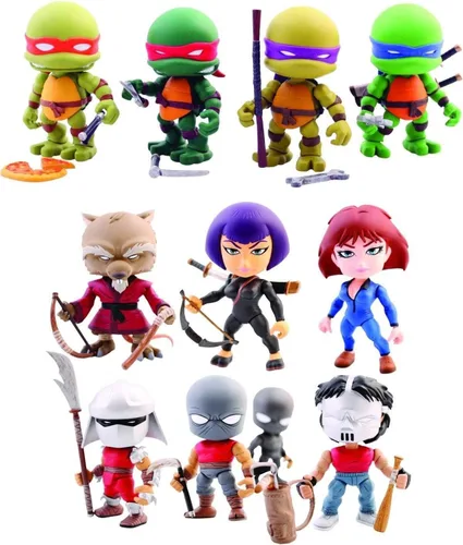 Miniatura 2 de The Loyal Subjects Figura de la serie 1 de las Tortugas Ninja Mutantes Adolescentes