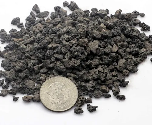 Miniatura 4 de TOYPOPOR Aditivo de suelo de roca de lava hortícola negra para cactus y plantas suculentas sin tintes ni productos químicos, 100% pura roca