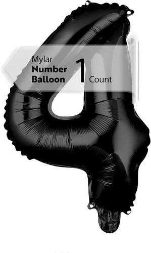 Miniatura 44 de Restaurantware-Balloonify Globo de Número de 16 Pulgadas, 1 Globo Digital para Fiesta - Número 5, Auto-Sellado, Acabado de Mylar de Folio Dorado, Oro