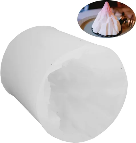 Miniatura 4 de Moldes de silicona de grado alimenticio para velas, molde de silicona para hornear, molde de chocolate con volcán iceberg 3D, molde de caramelo