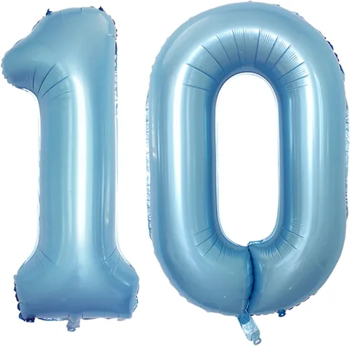 Miniatura 101 de Goer, conjunto de globos de papel aluminio para decoraciones de cumpleaños, globos de las letras de feliz cumpleaños y de números Oro