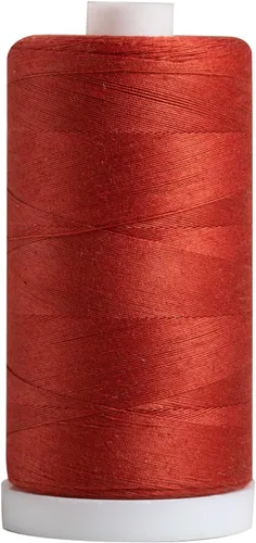 Miniatura 60 de Connecting Threads Hilo de coser 100% algodón, carrete de 1200 yardas (azul almirante)