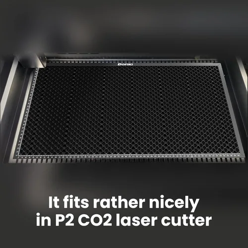 Miniatura 4 de Cama láser de panal para cortador láser de CO2 P2 y P2S. Cama de corte de panal de acero diseñada para P2/P2S