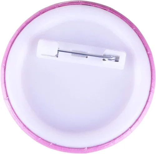Miniatura 3 de Yaomiao 30 pines de botón para niñas y niños, pernos de botón de revelación de género, para baby shower, color rosa y azul, para recuerdos