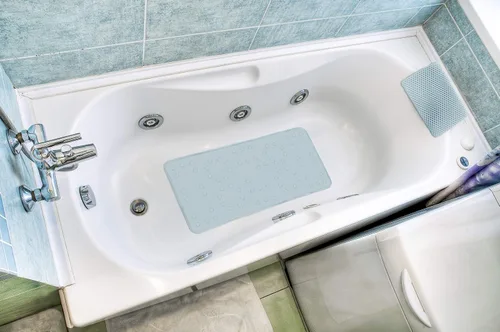 Miniatura 4 de Popular Bath Tejido de gofre, 16.9 x 35.8 in, blanco