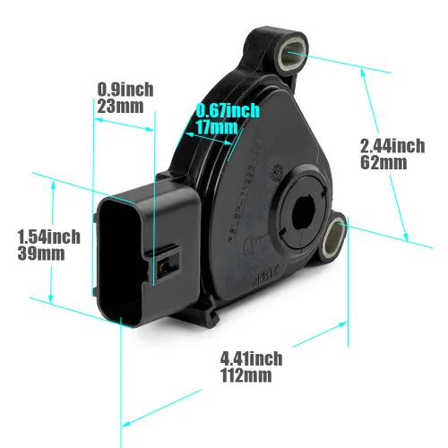 Miniatura 7 de Sensor de rango de transmisión Interruptor de seguridad neutro YL8Z-7F293-AA Compatible con Ford Probe Escape Contour Mazda 626 MX6