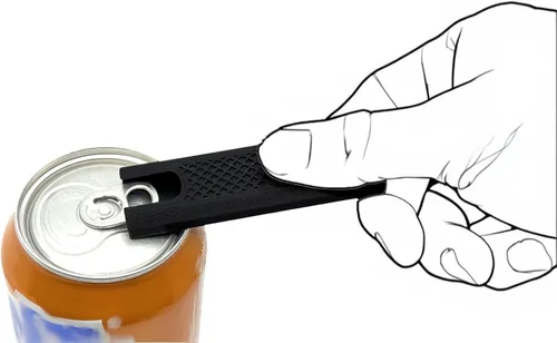 Miniatura 4 de Intulon - Abrepestañas de latas de soda, elevador de pestañas para una apertura fácil - Gadget de cocina compacto para personas mayores, apto