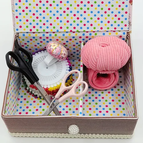 Miniatura 5 de Alfiletero elástico en forma de calabaza con anillo para la muñeca, almohadón para agujas de costura y manualidades DIY con 1 banda elástica