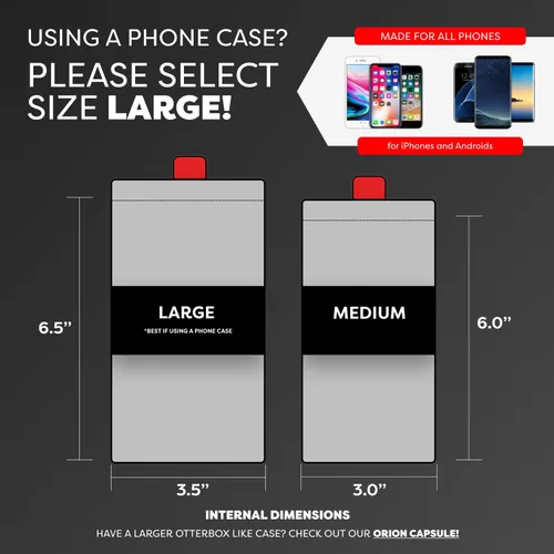 Miniatura 5 de PHOOZY Funda térmica para teléfono Apollo II - Bolsa aislada para clima frío Extiende la vida de la batería 4 veces Accesorios para esquí