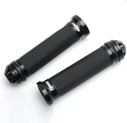 Miniatura 6 de NIBBI Empuñaduras para Motocicleta, Manillar de Aluminio CNC de Carreras y Goma Suave, Empuñaduras de 7/8" para ATV GY6 Scooter