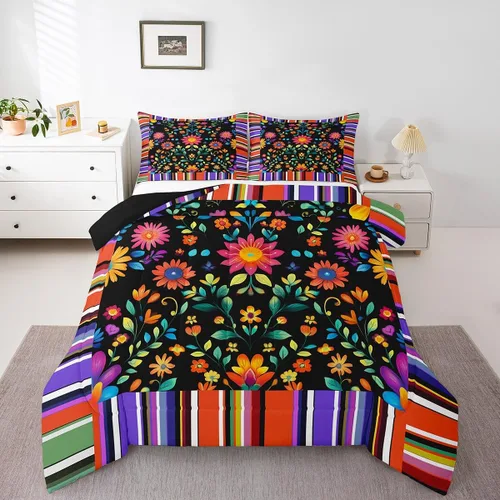 Miniatura 37 de Homewish Lindo juego de edredón de perros, juego de ropa de cama verde para niños, niñas y mujeres, edredón de verano para adultos, juego de edredón