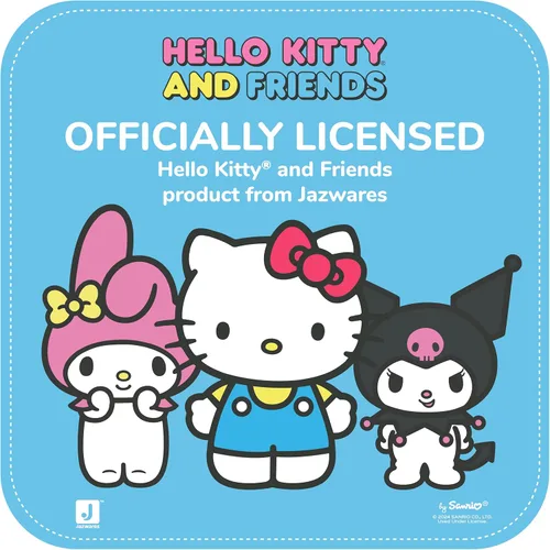 Miniatura 6 de Hello Kitty and Friends - Hello Kitty - Peluche monocromático rosa de 12 pulgadas Hello Kitty Rosa