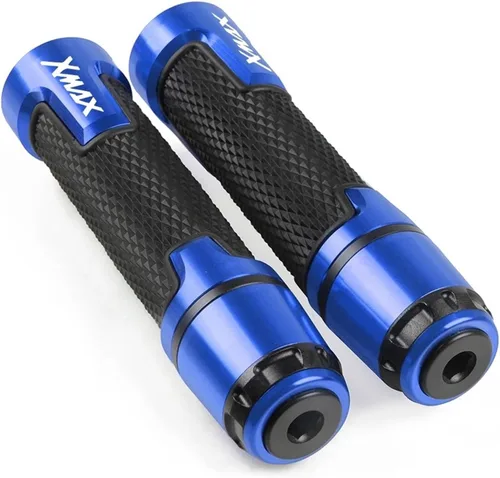 Miniatura 10 de Motorcycle for Y&AMAHA Xmax 125 250 300 400 X MAX 2017 2018 Motorcycle Knobs Anti-Skid Scooter Handle Grips 22mm Bar Hand Handlebar (Color : Black)