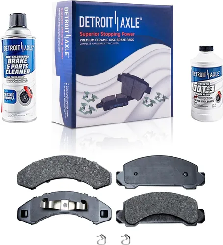 Miniatura 52 de Detroit Axle - Pastillas de freno traseras para Kia Sportage 2017-2022, Hyundai Tucson 2016-2021, pastillas de freno de cerámica 2018 2019 2020