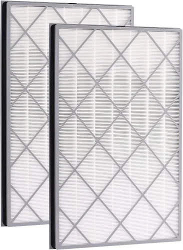 Filtro de repuesto HE601 para purificador de aire Shark 6 ventiladores HE601 y HE602, compatible con filtro de purificador de aire Shark HE601,