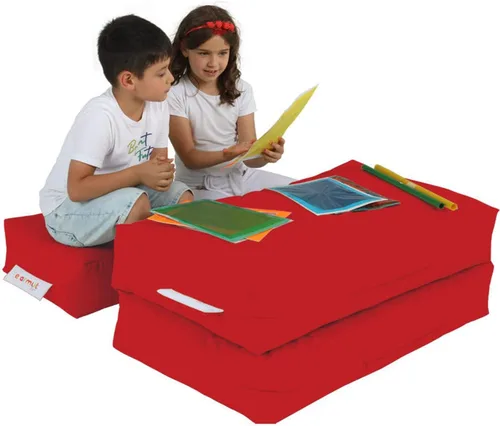 Miniatura 8 de WELL HOME MOBILIARIO & DECORACIÓN Sillón 2 pl + Puf Niños Rojo