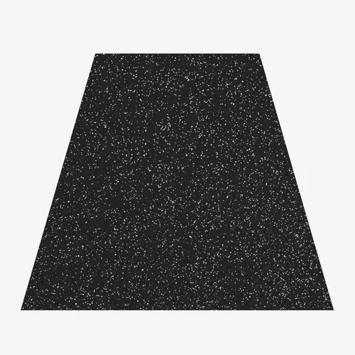 Miniatura 4 de IncStores Tapete Premium de 4'x6' - Tapete de Ejercicio de Goma Vulcanizada, Tapetes de Alta Densidad para Pisos de Gimnasio, Gimnasio en Casa y Gris