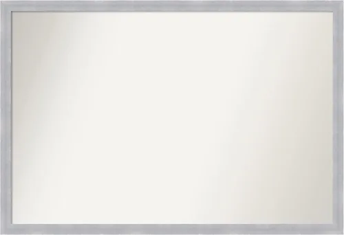 Miniatura 7 de Amanti Art Espejo de pared, elegante espejo con marco de miel cepillada para decoración de pared o uso como espejo de baño para sobre el fregadero