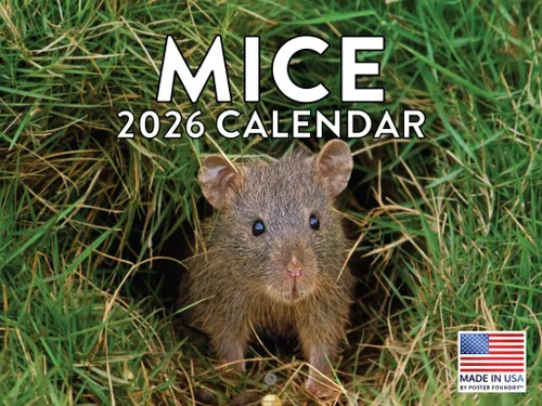 Miniatura 163 de Calendario alpaca 2026, calendario mensual de pared de 12 meses Hecho en Estados Unidos.