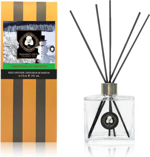 Miniatura 17 de Rainier's Gifts Juego de difusor de varillas (French Country Rose Garden) – Varillas difusoras de aceite perfumado – Ambientador de aromaterapia