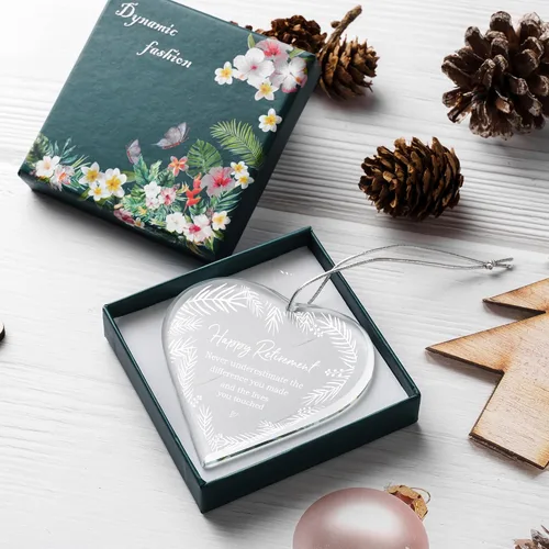 Miniatura 3 de Regalos de jubilación para mujeres, compañeros de trabajo jubilados 2024, regalos para hombres, maestros, decoración colgante de adorno de Navidad