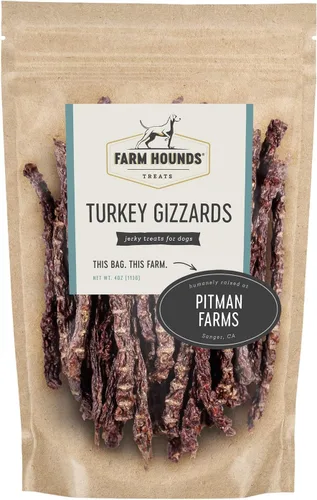 Miniatura 4 de Farm Hounds - Mollejas de pato - Carne seca natural prémium para perros - 100% pato criado humanamente - Rompe al tamaño - Excelente
